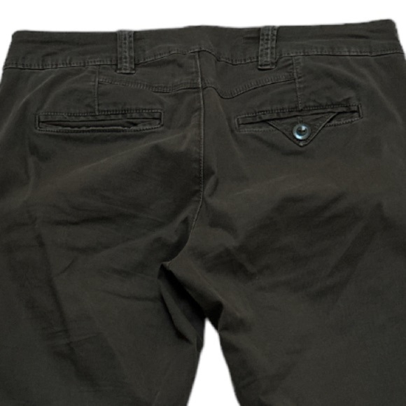 Daughters of the Liberation Anthropologie Flat Front Chino Button Close Pockets - Picture 5 of 11